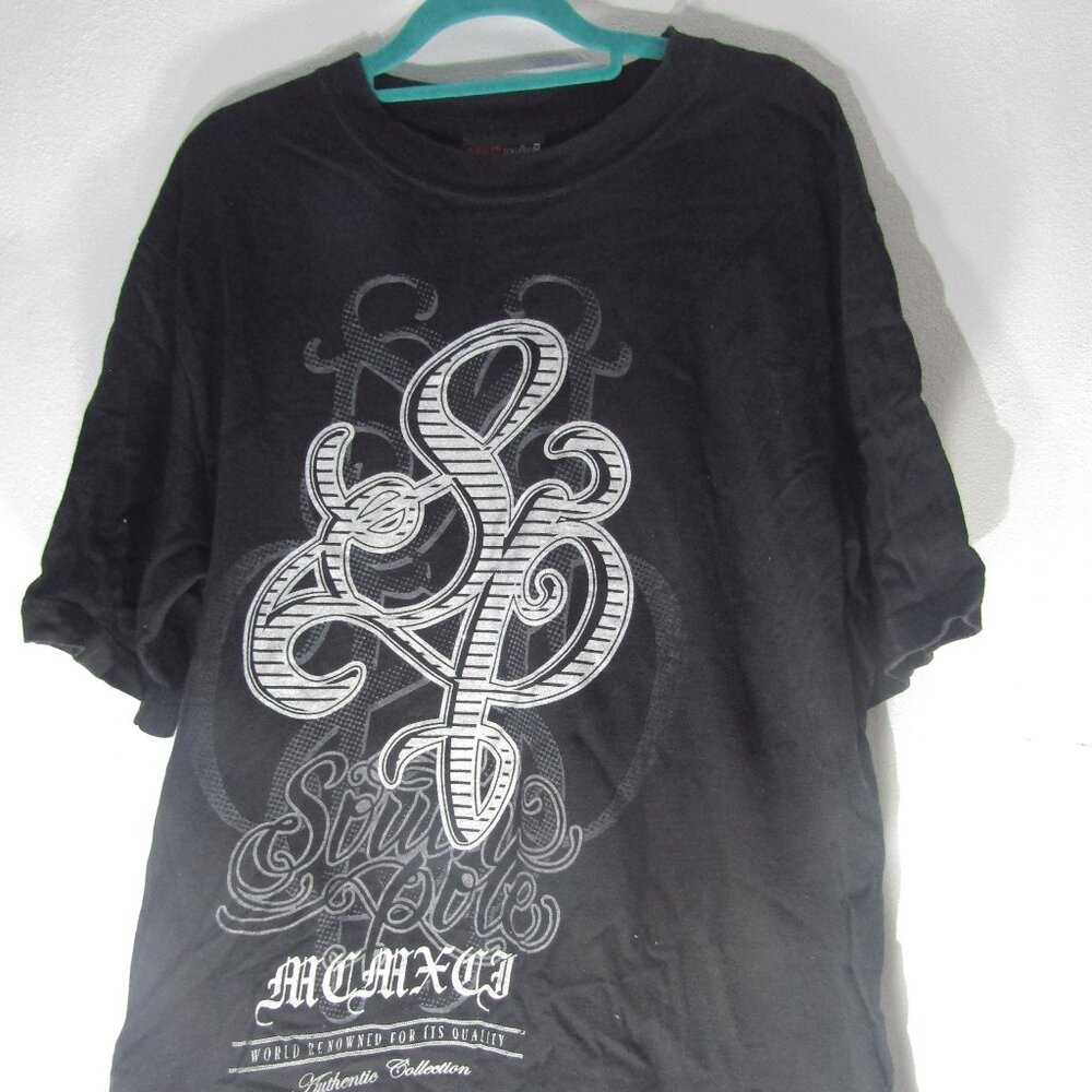 Y2K South Pole Black Large T Shirt L Southpole